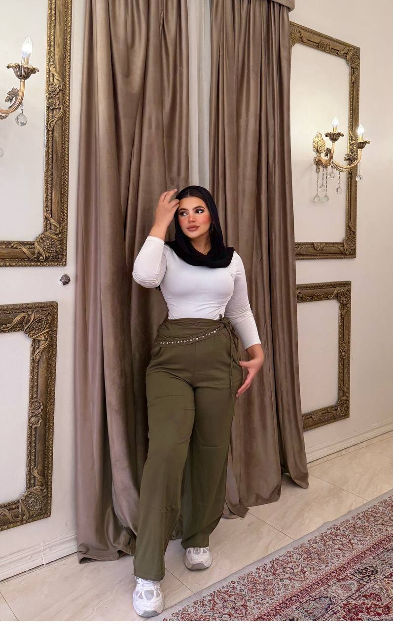 Lina Drape Linen Pants