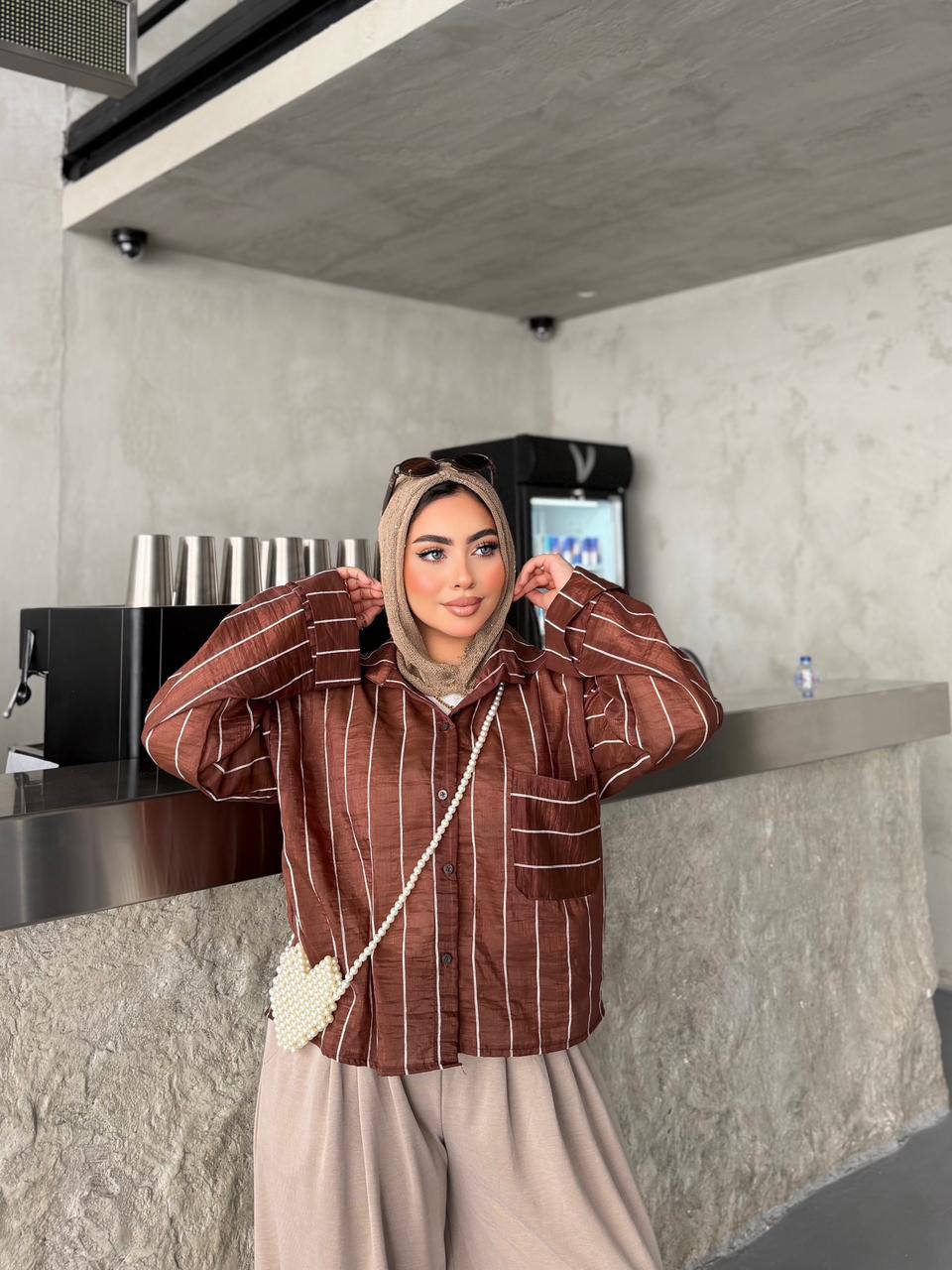 Nova Luxe Striped Shirt
