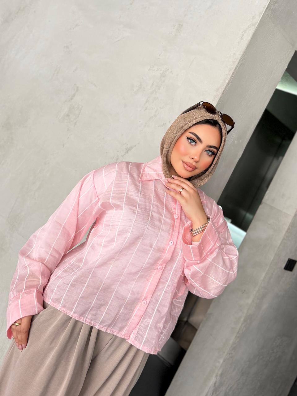 Nova Luxe Striped Shirt