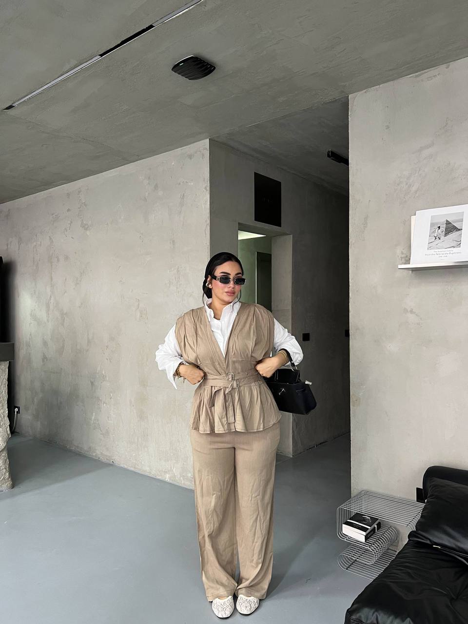 Noa Belted Set