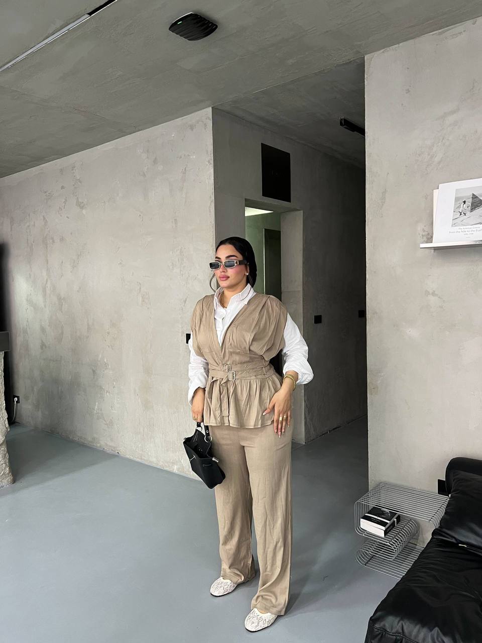 Noa Belted Set