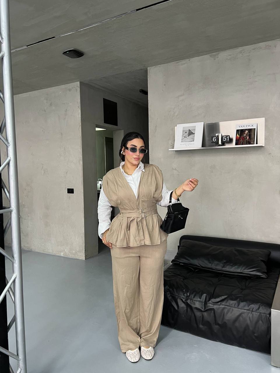 Noa Belted Set