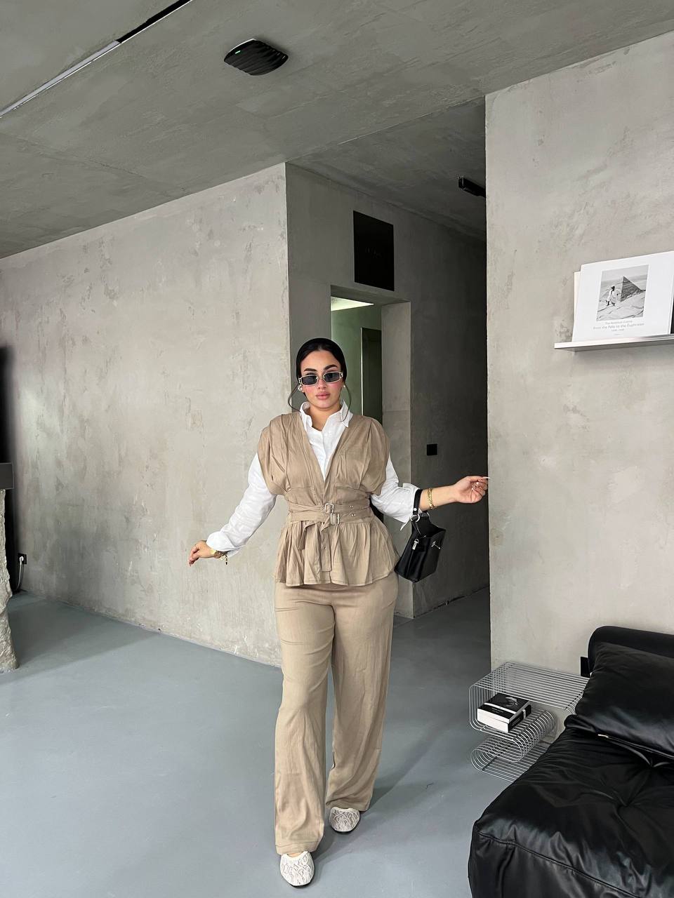 Noa Belted Set