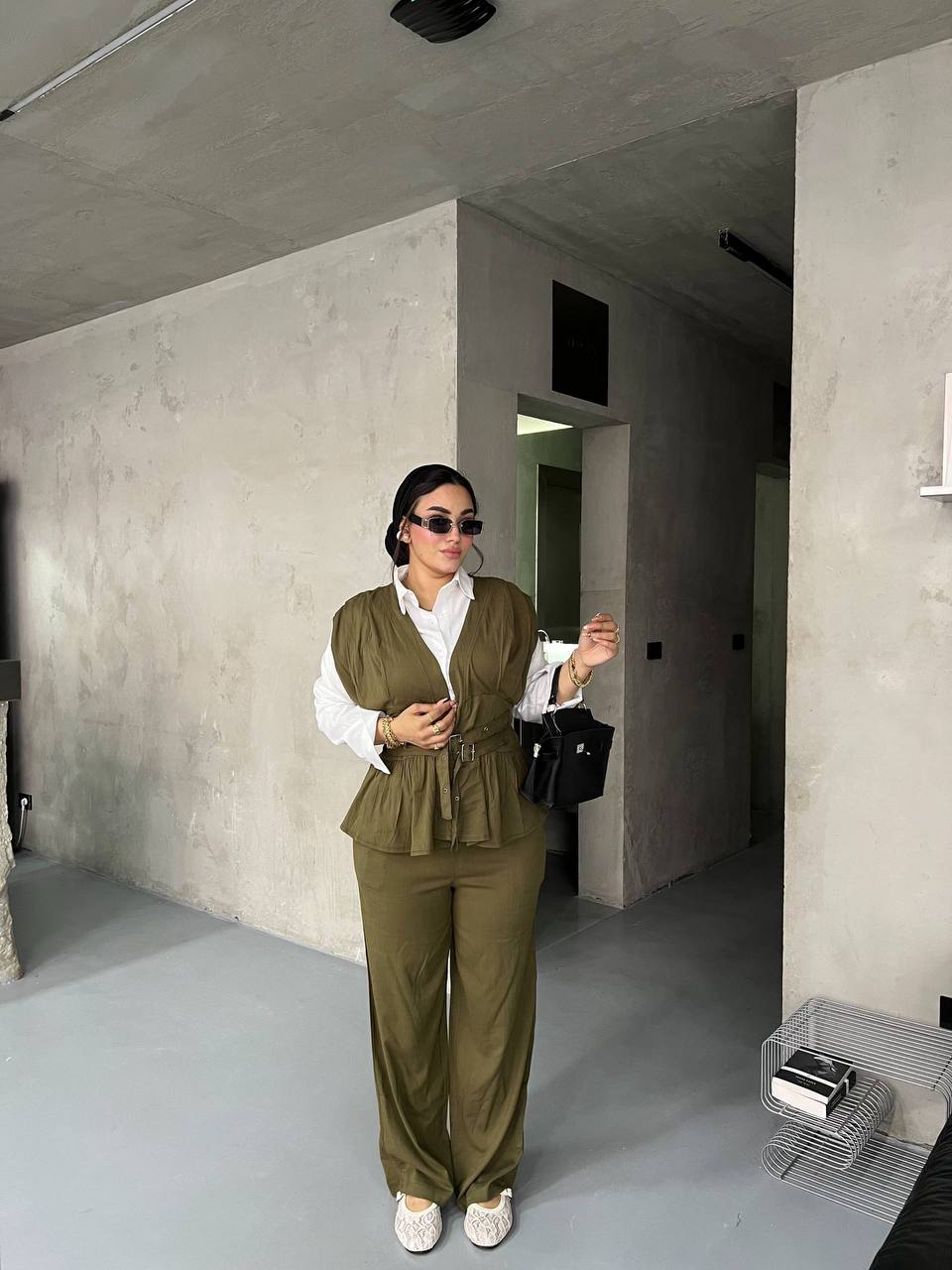 Noa Belted Set