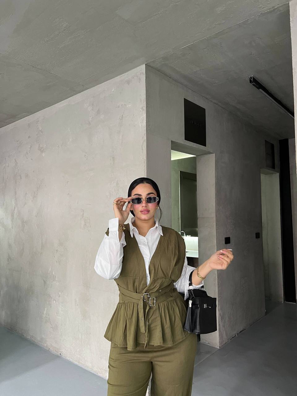 Noa Belted Set