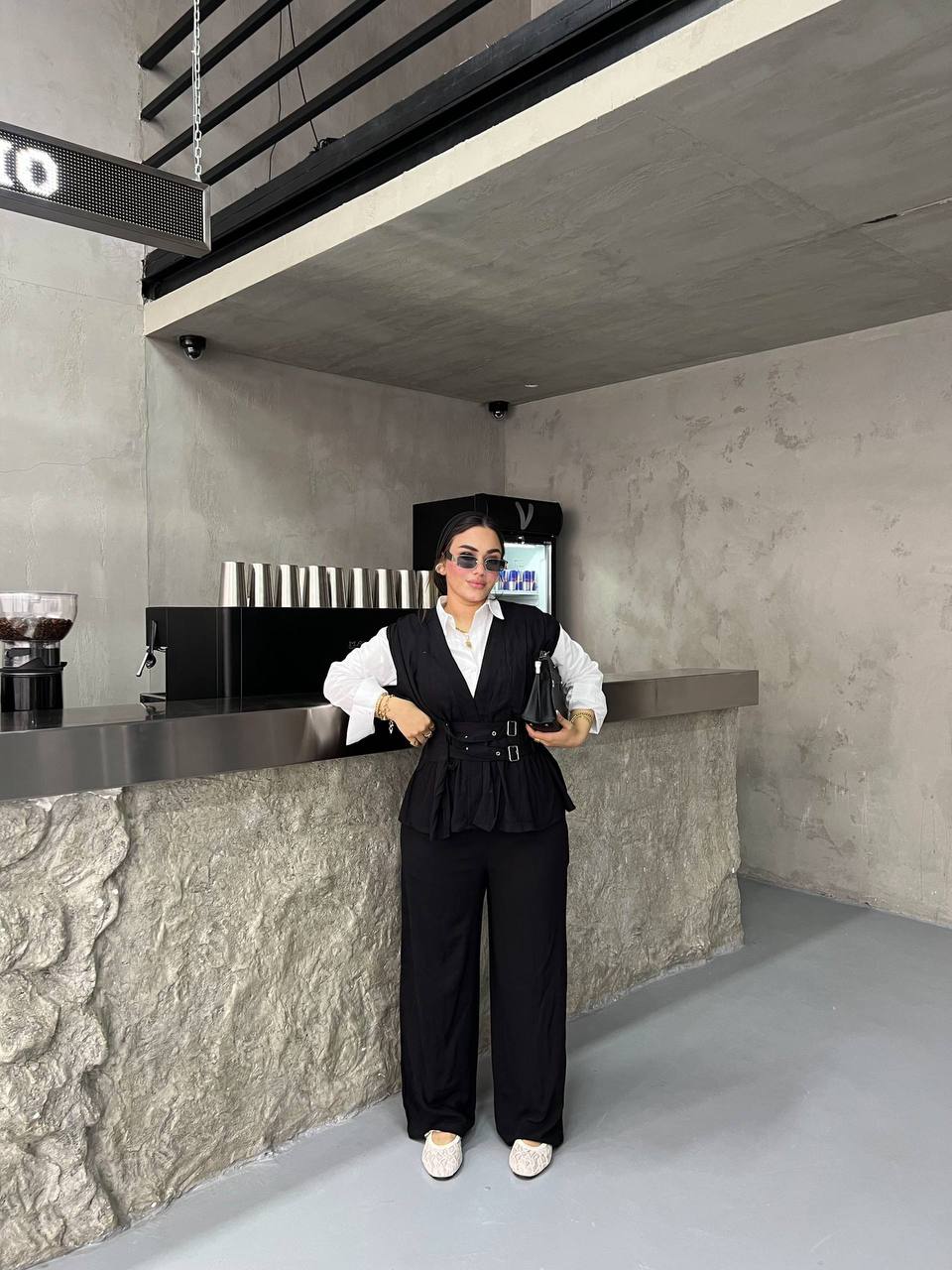 Noa Belted Set