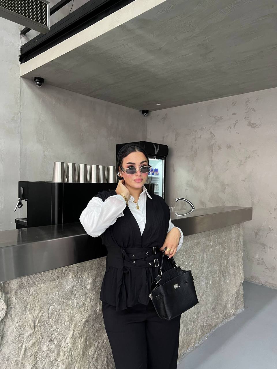 Noa Belted Set