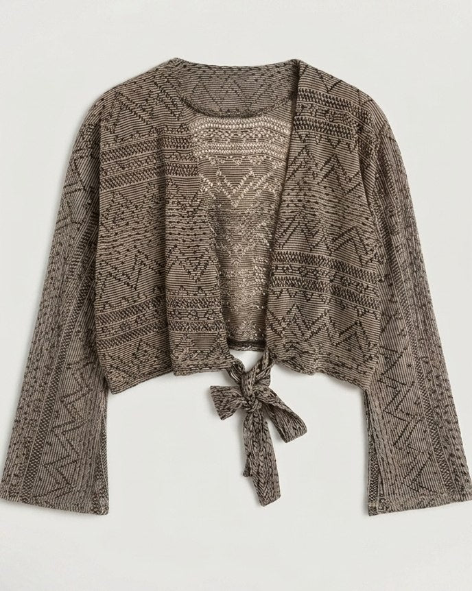 Aura Knit Tie-Top