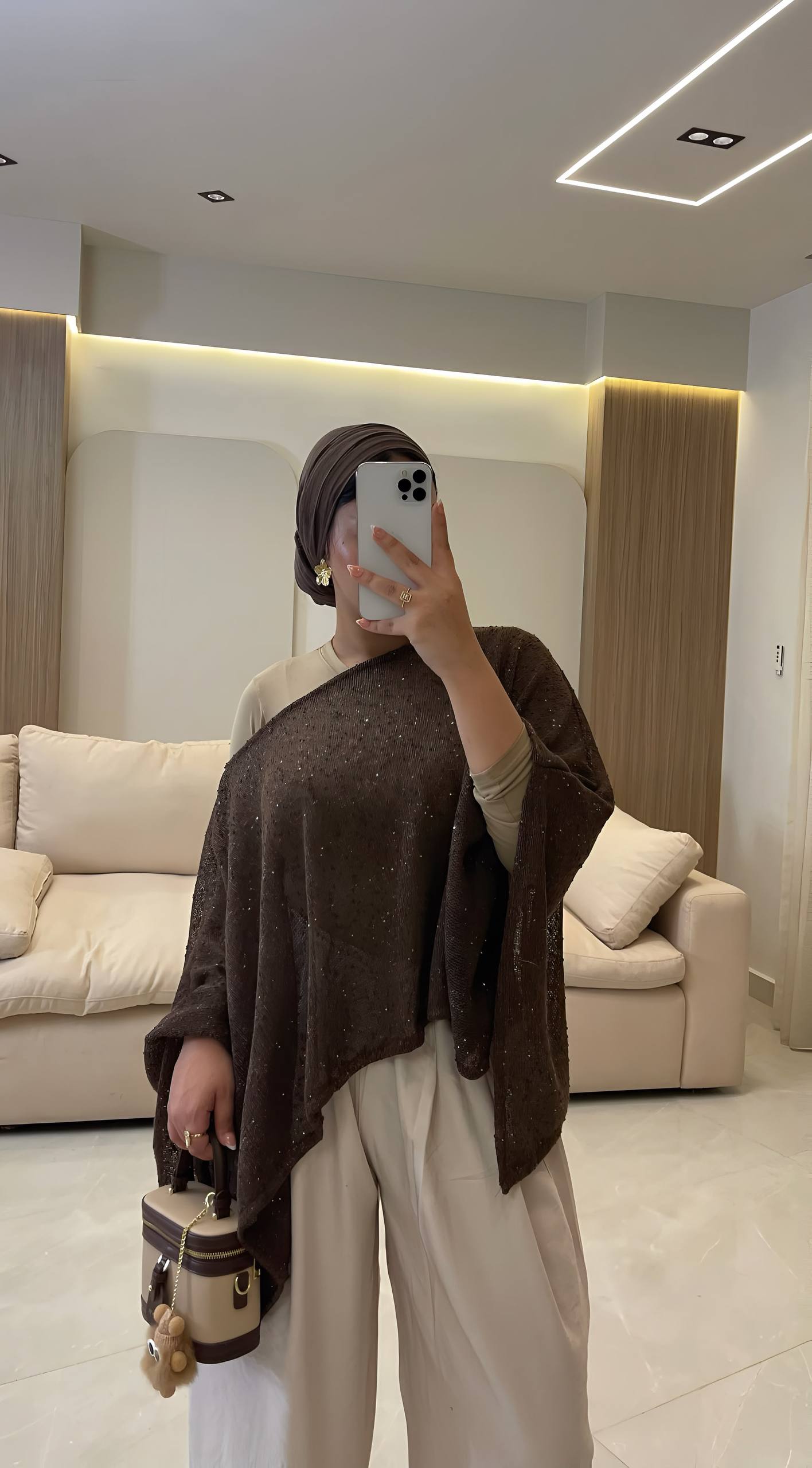 Lumi Drape Poncho