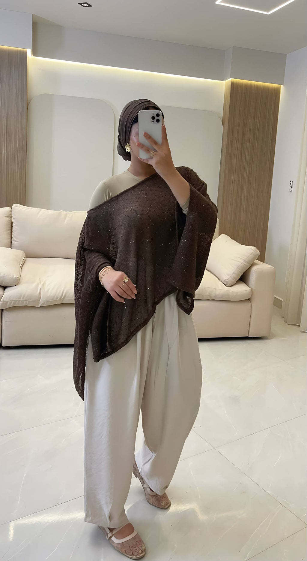 Lumi Drape Poncho