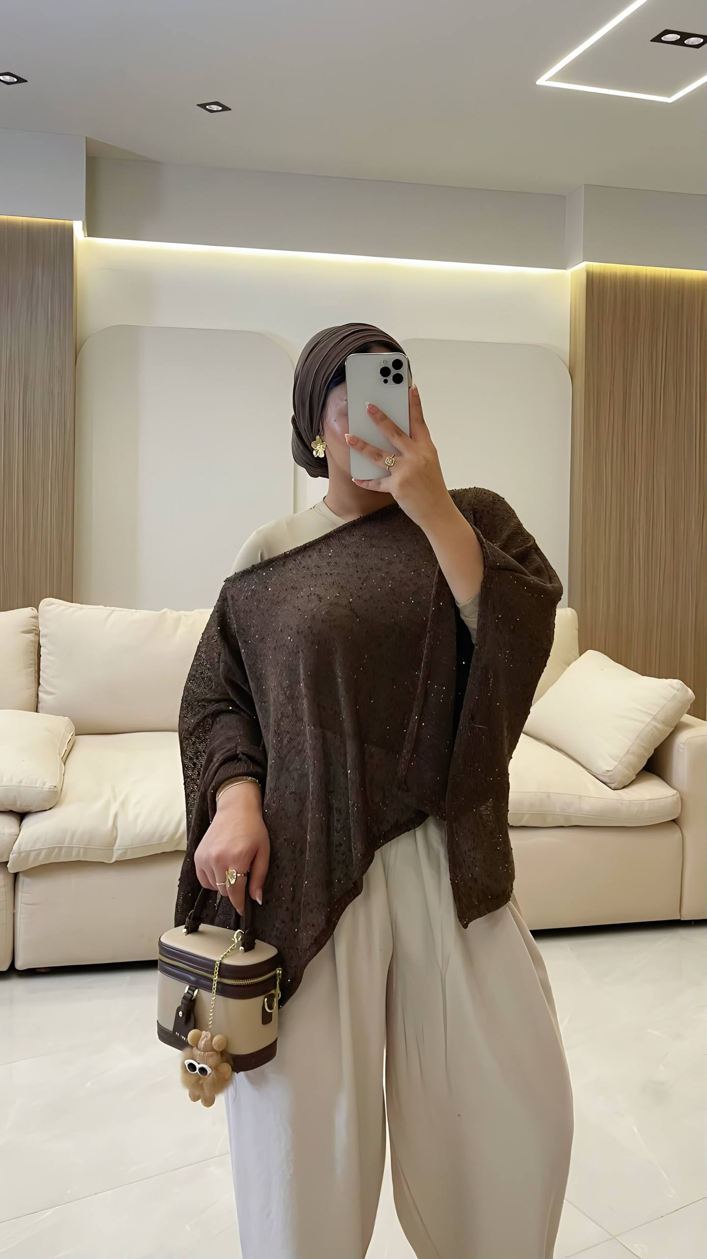 Lumi Drape Poncho