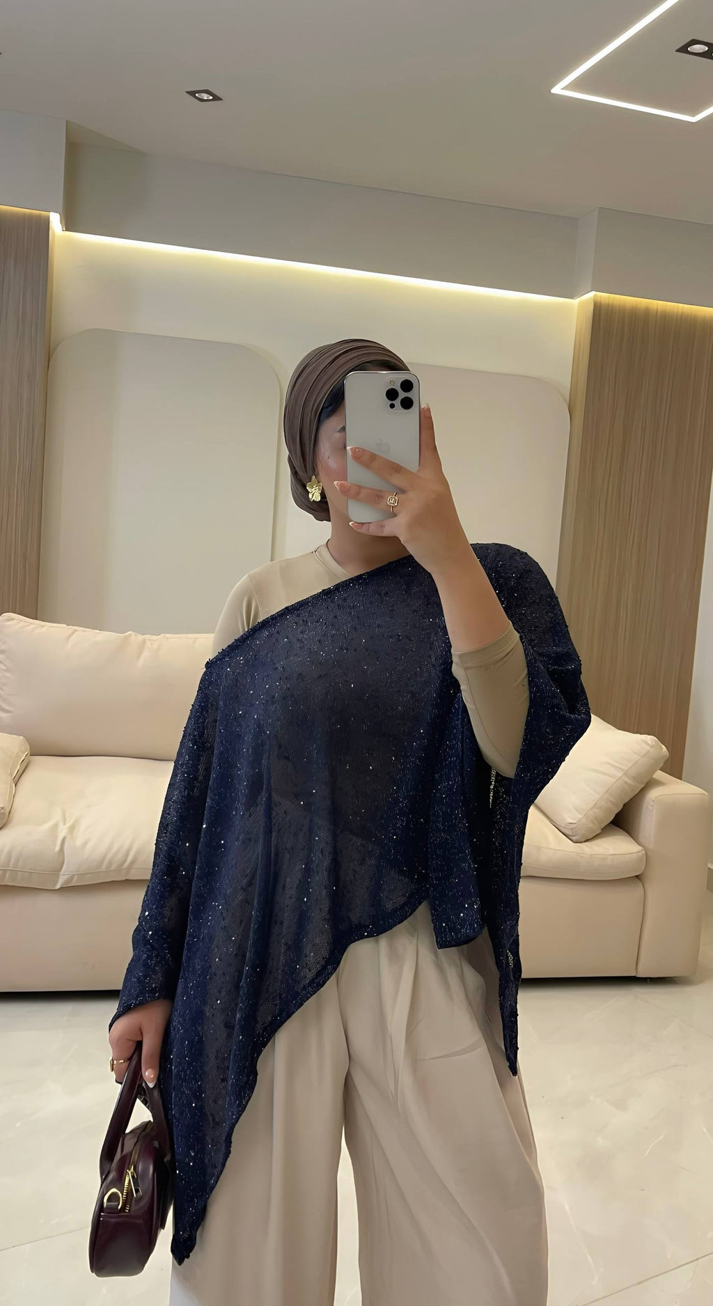 Lumi Drape Poncho