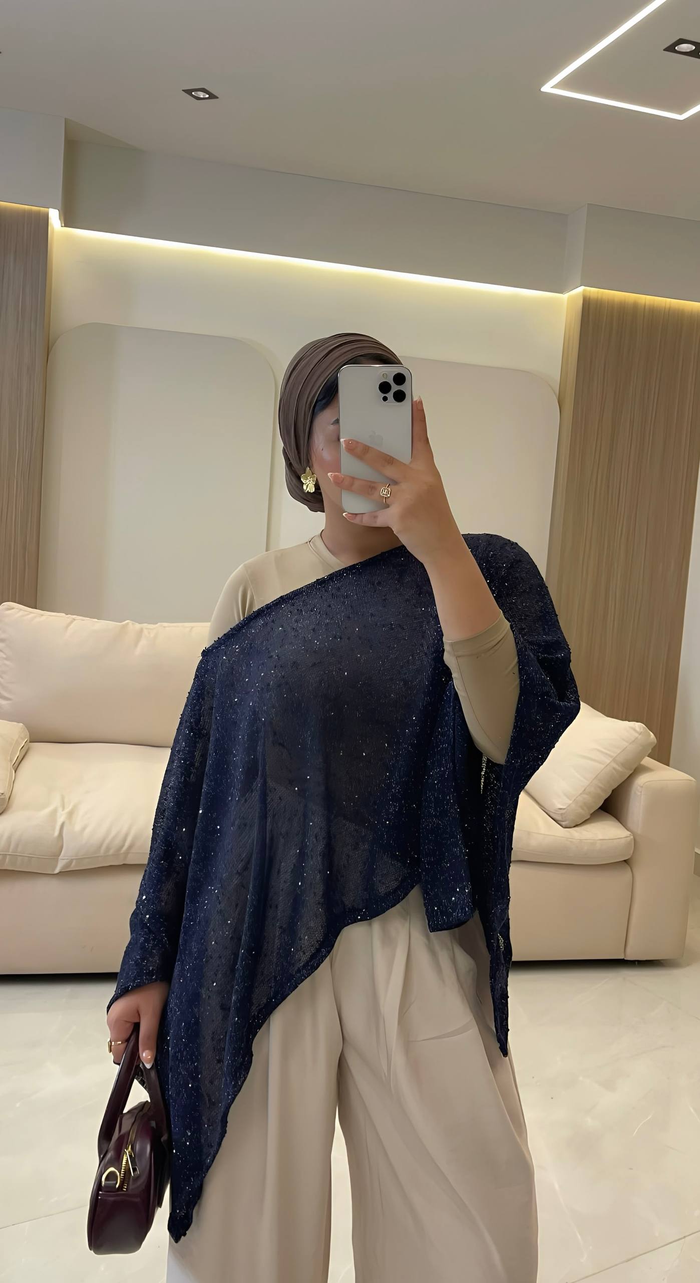 Lumi Drape Poncho