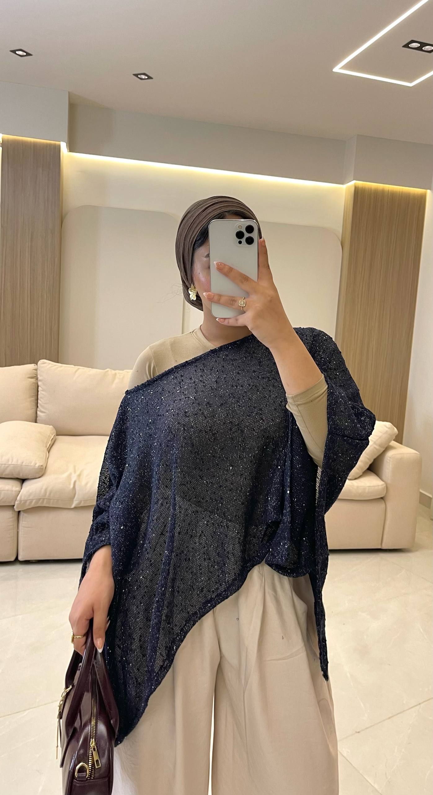 Lumi Drape Poncho