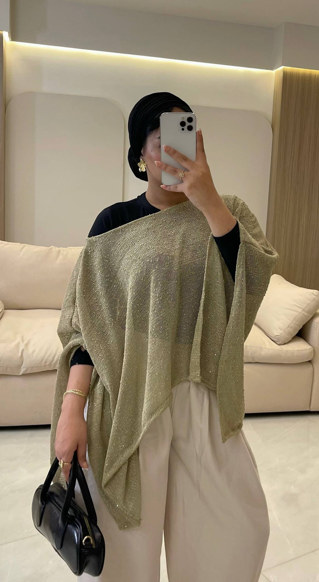 Lumi Drape Poncho