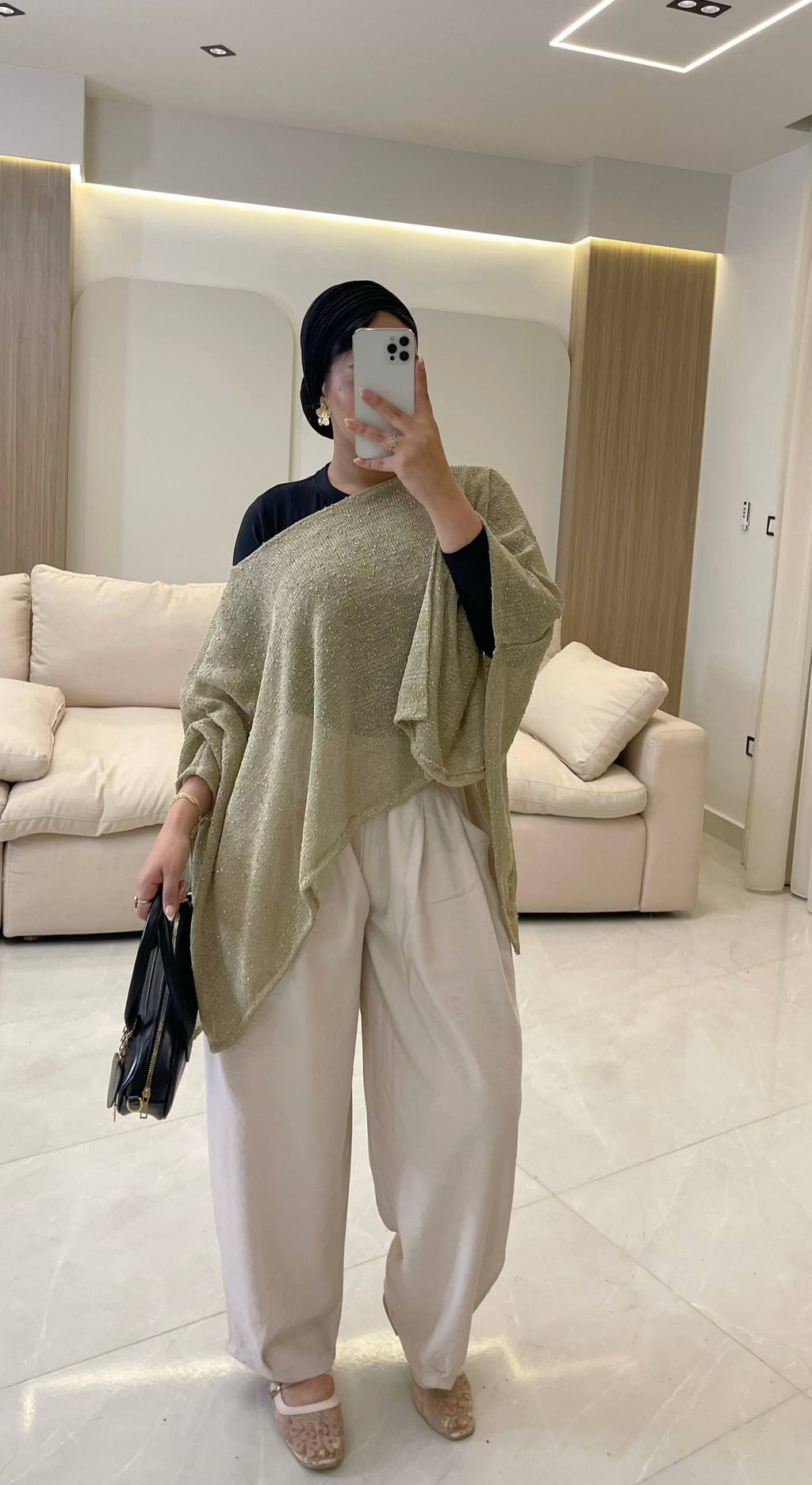Lumi Drape Poncho