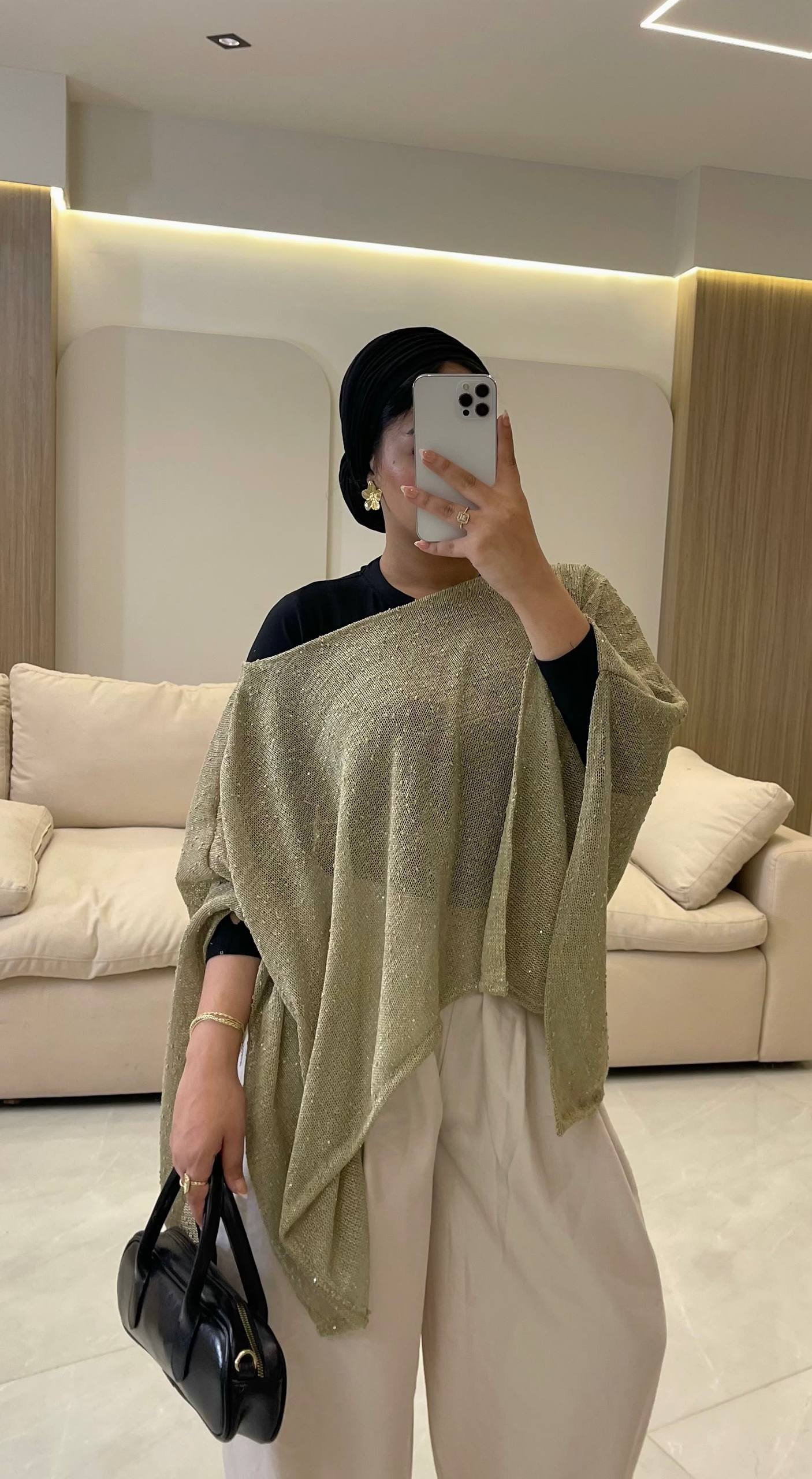 Lumi Drape Poncho