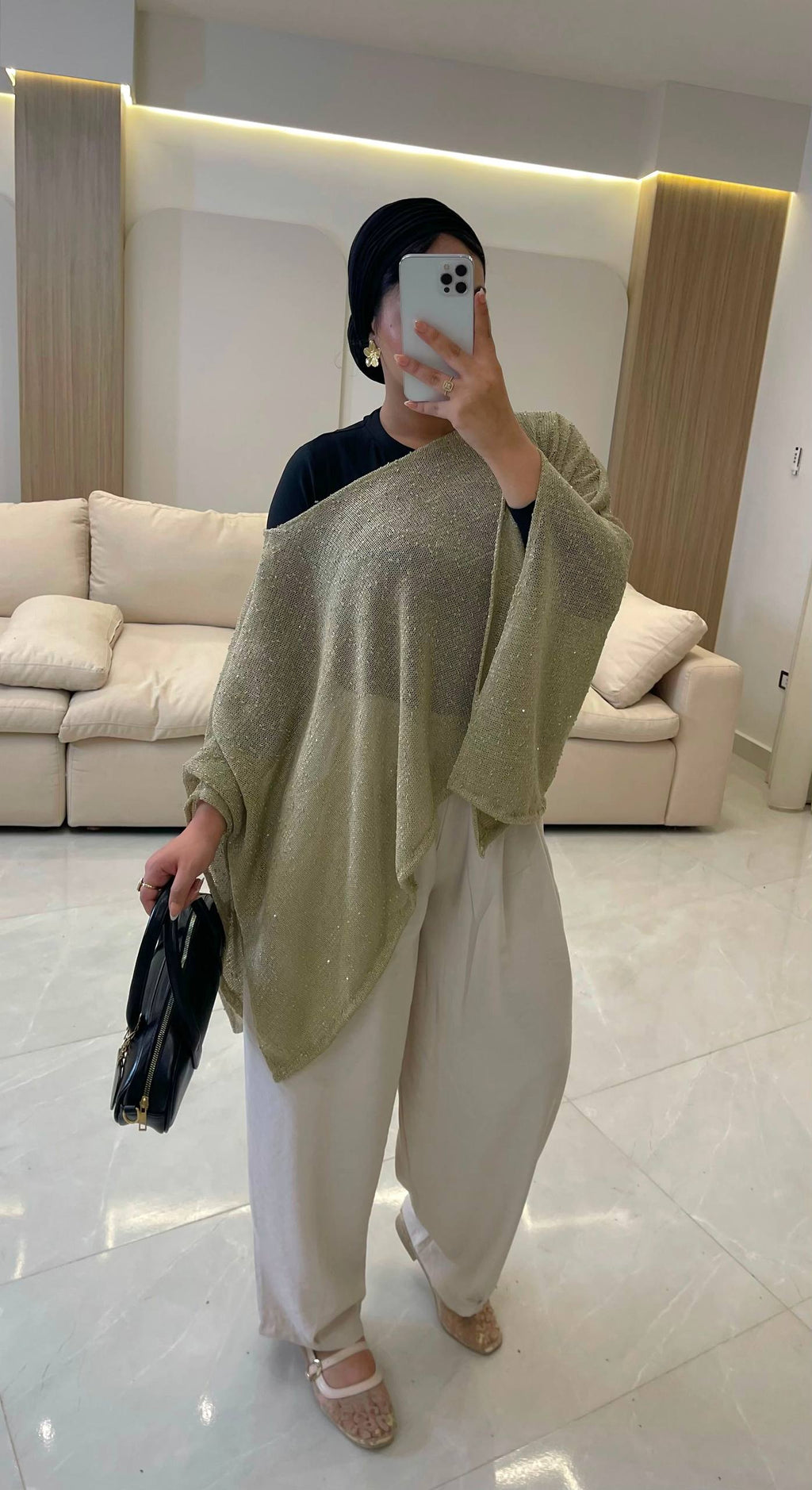 Lumi Drape Poncho