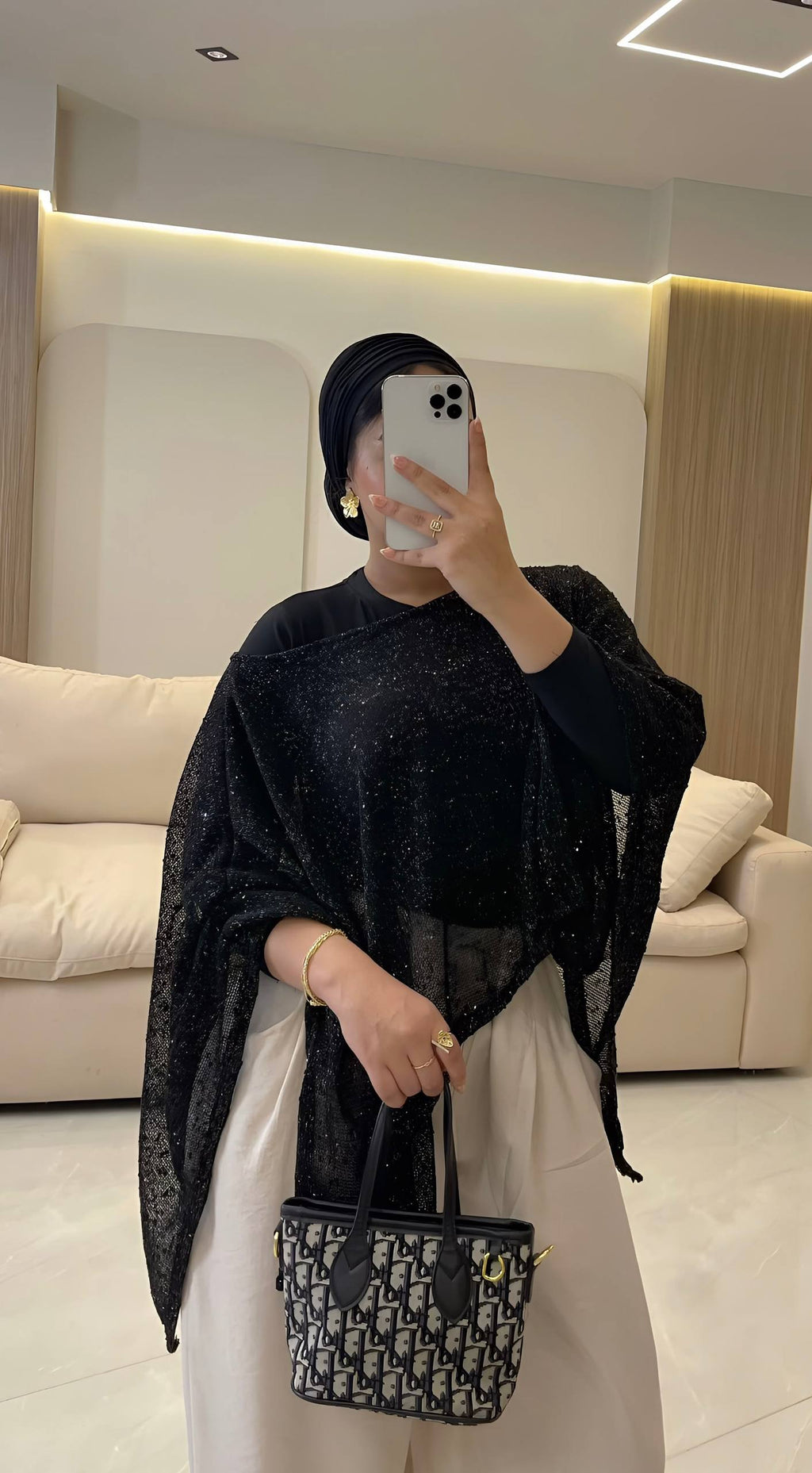 Lumi Drape Poncho