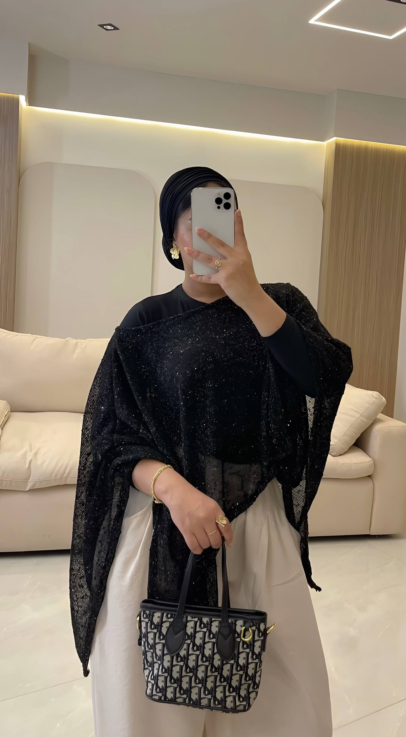 Lumi Drape Poncho