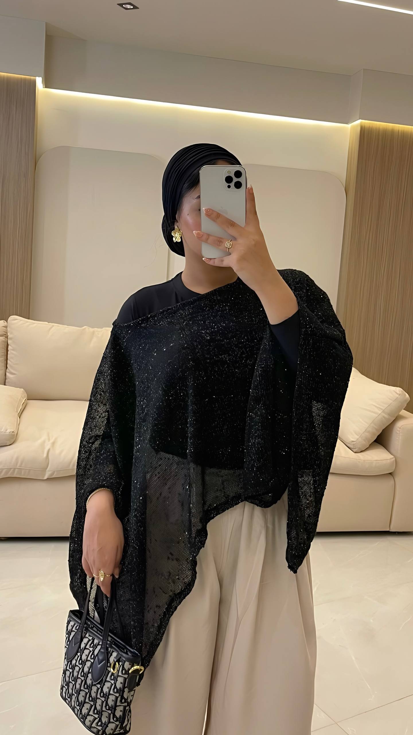Lumi Drape Poncho