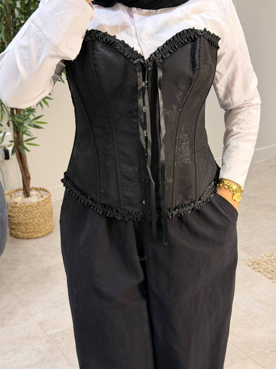 Noir Sculpt Corset