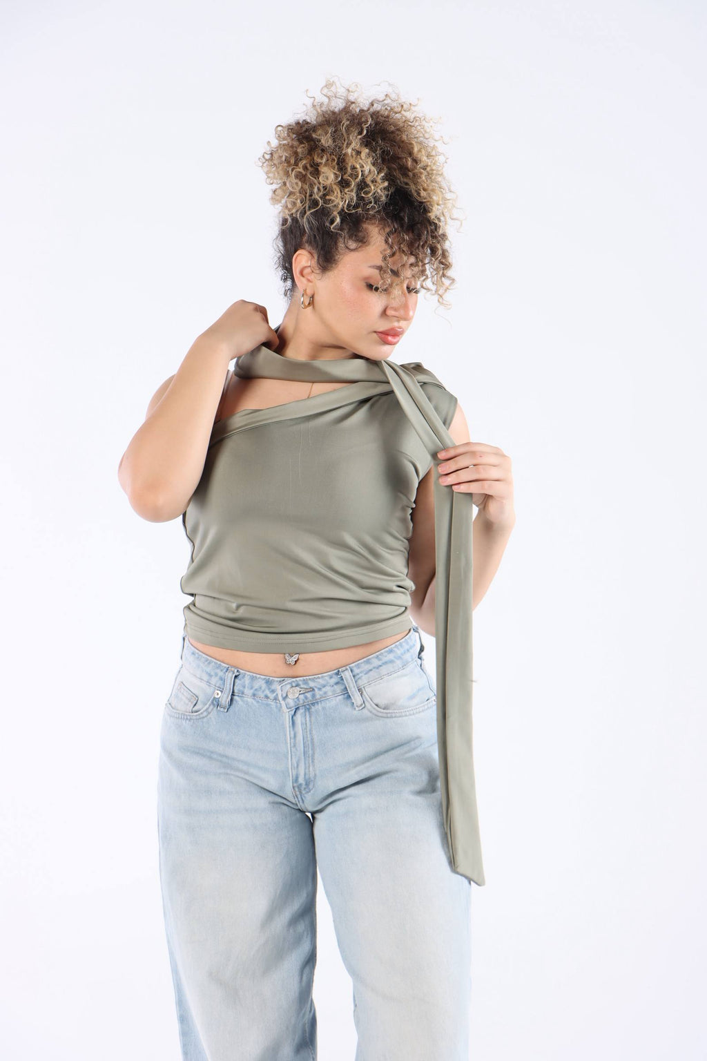 Ayla Scarf Top