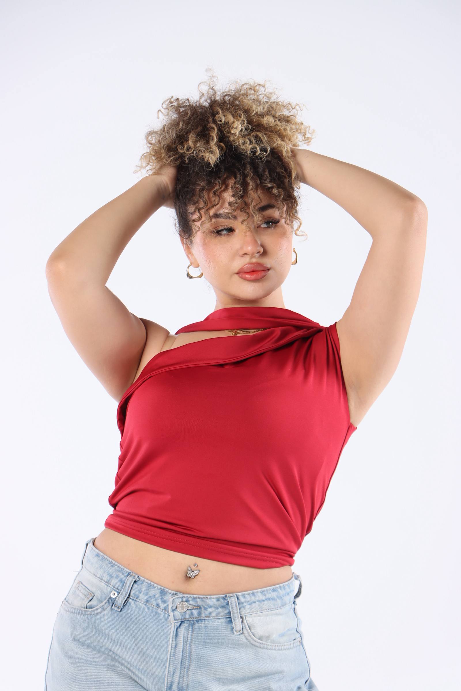 Ayla Scarf Top