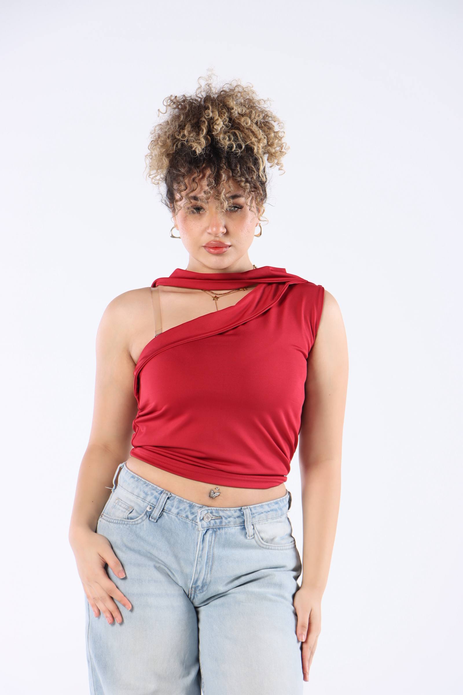 Ayla Scarf Top