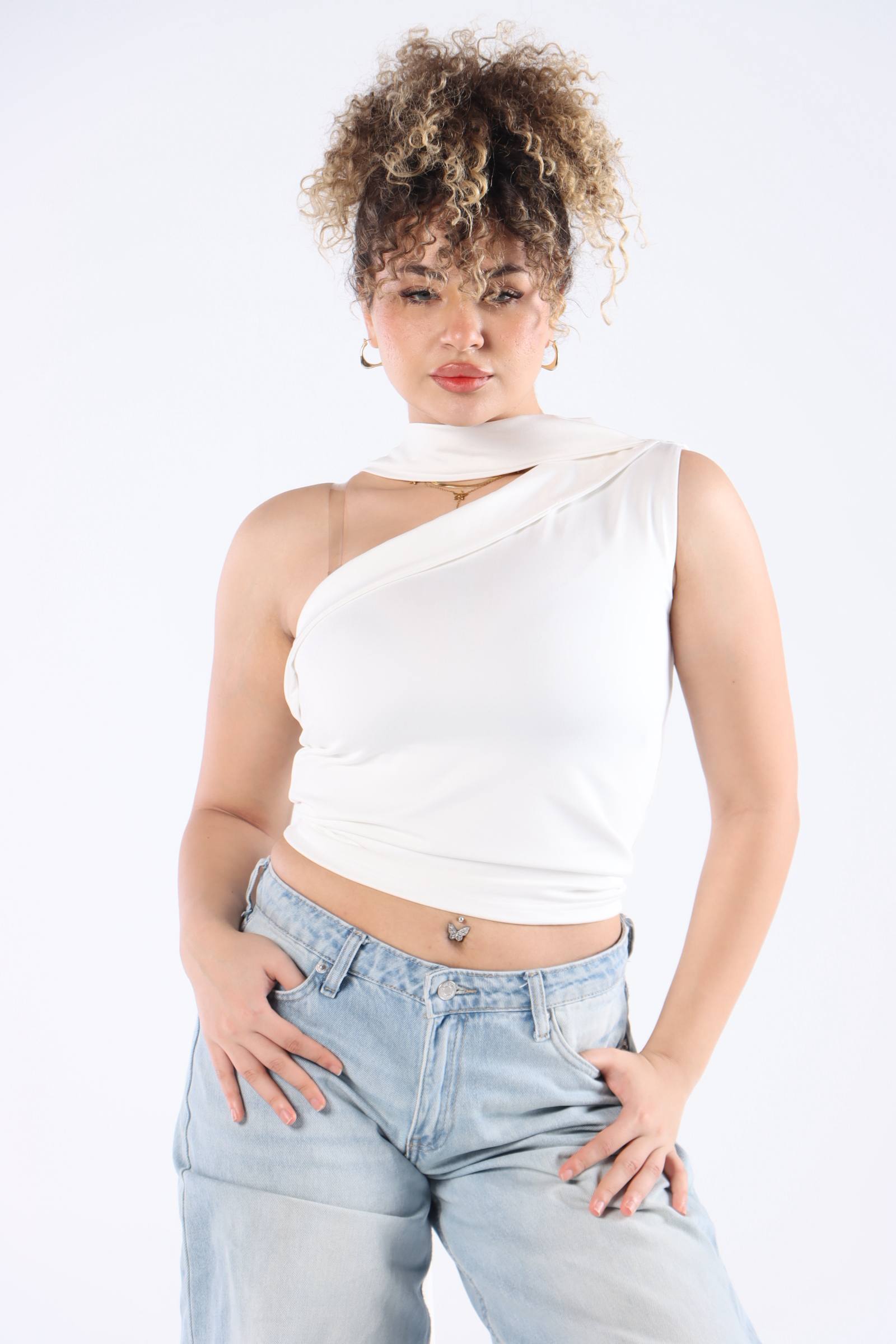 Ayla Scarf Top