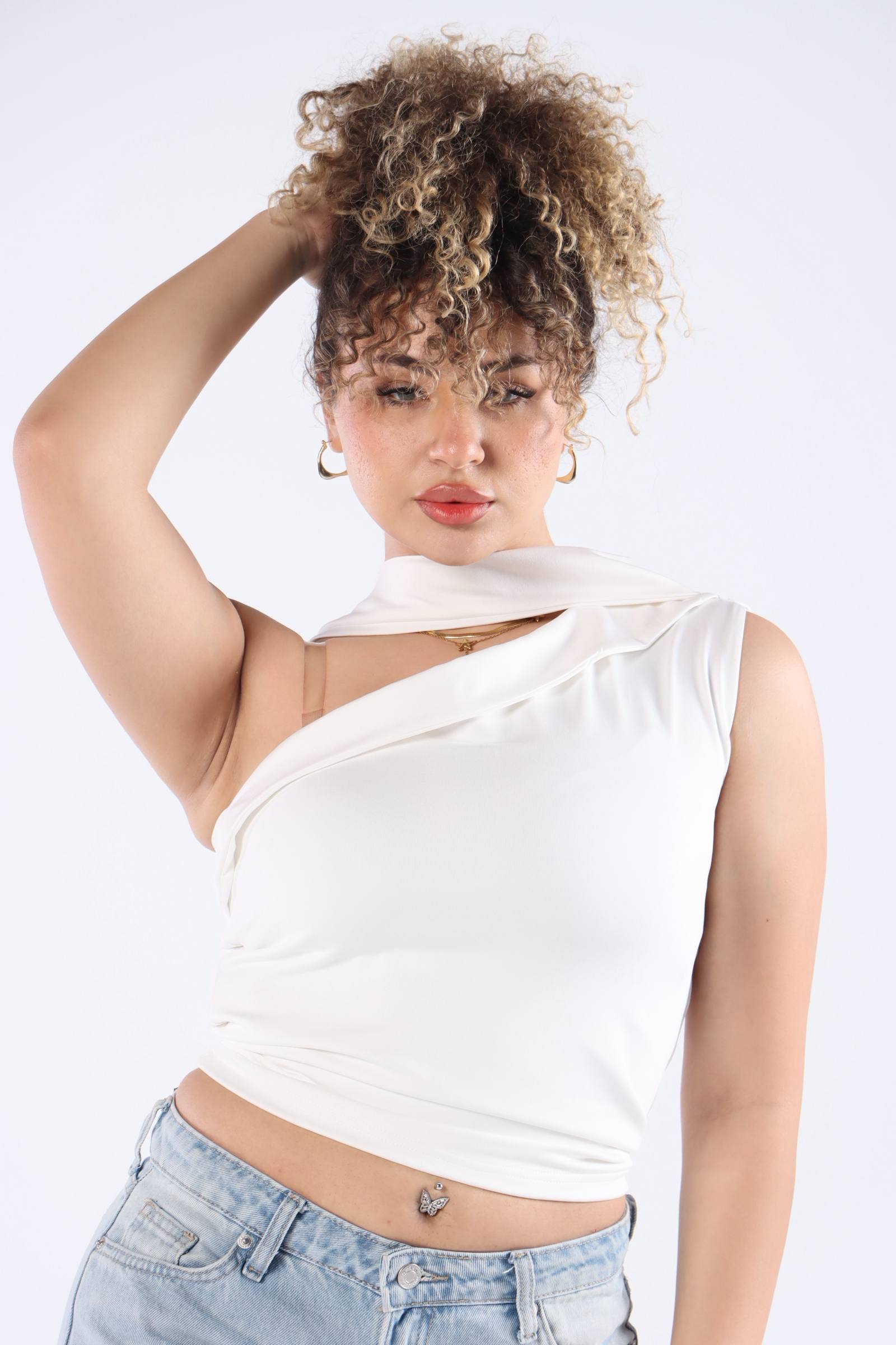 Ayla Scarf Top