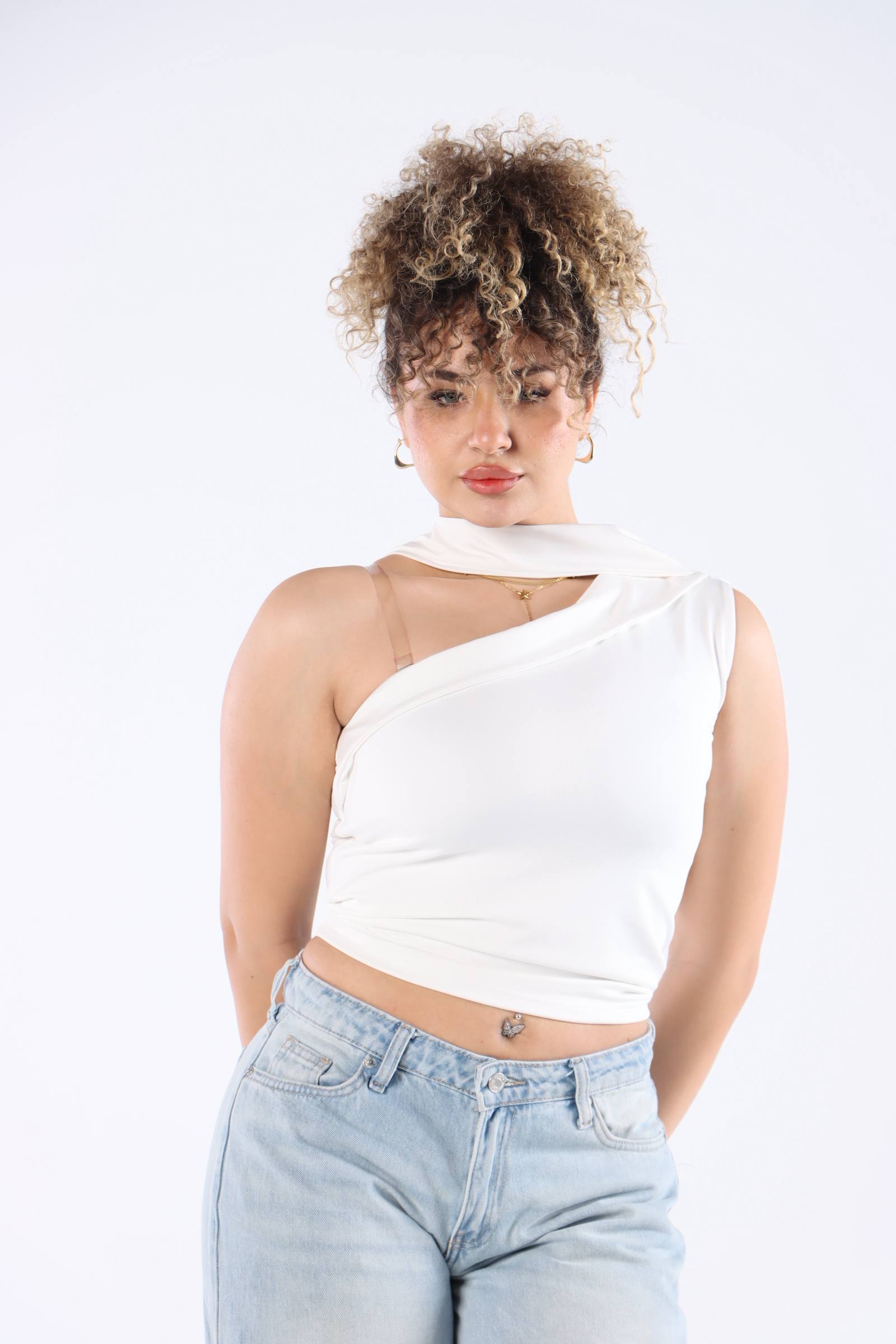 Ayla Scarf Top
