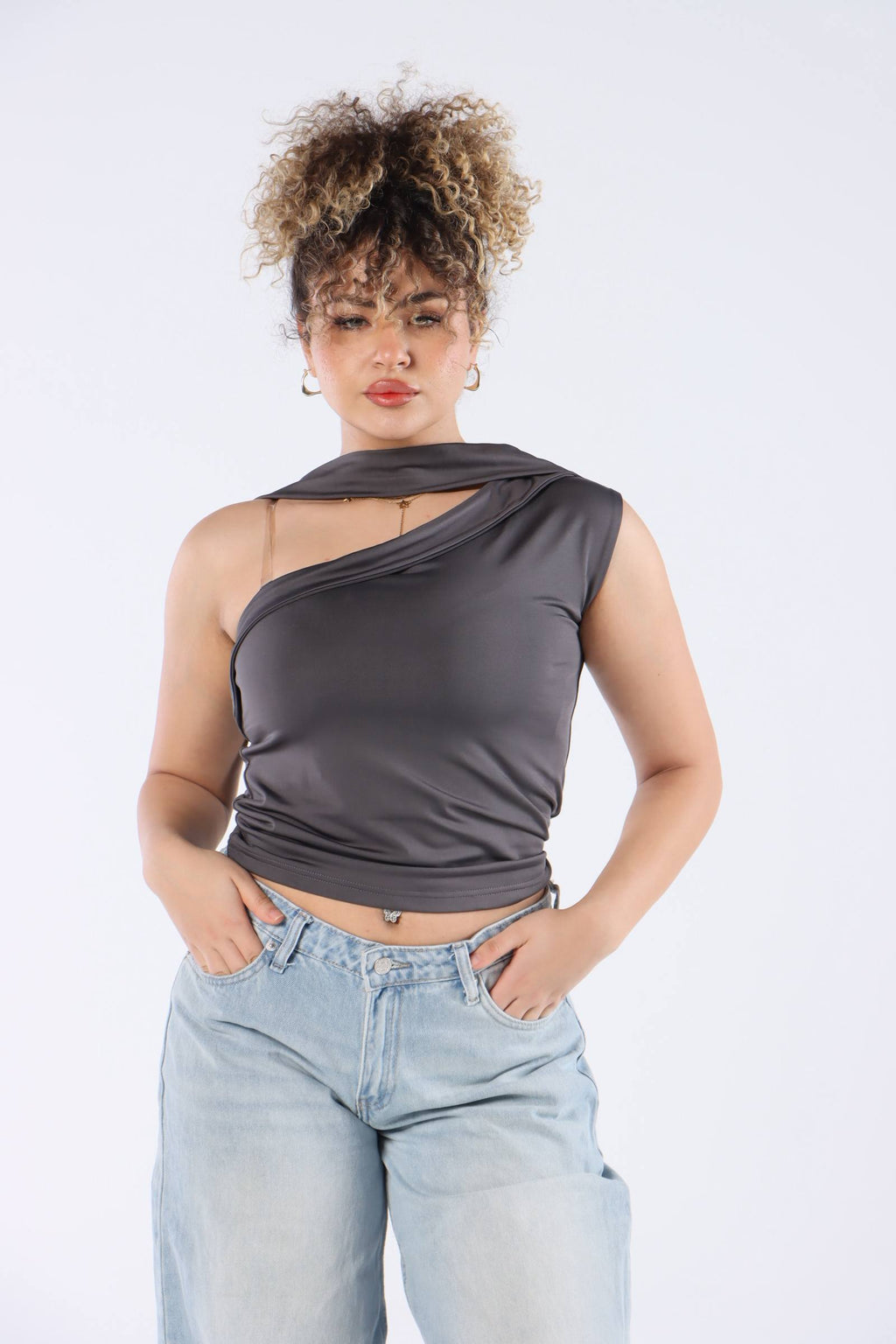 Ayla Scarf Top