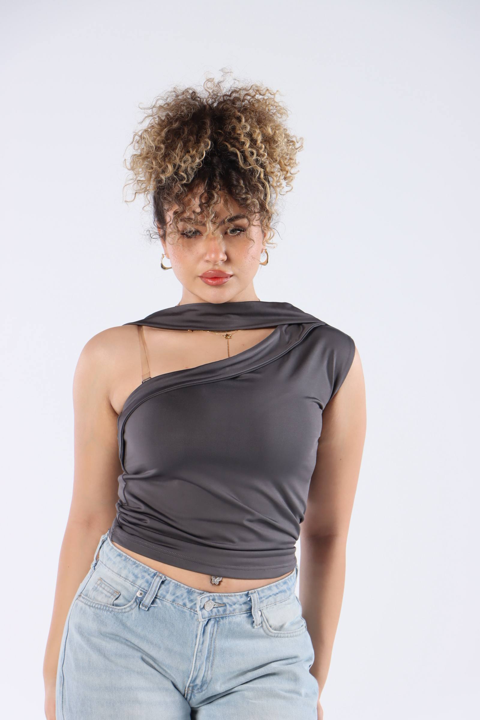 Ayla Scarf Top