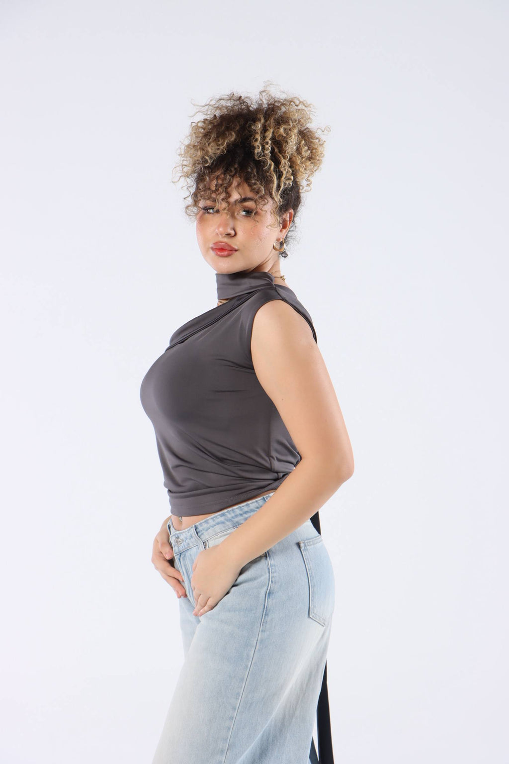 Ayla Scarf Top