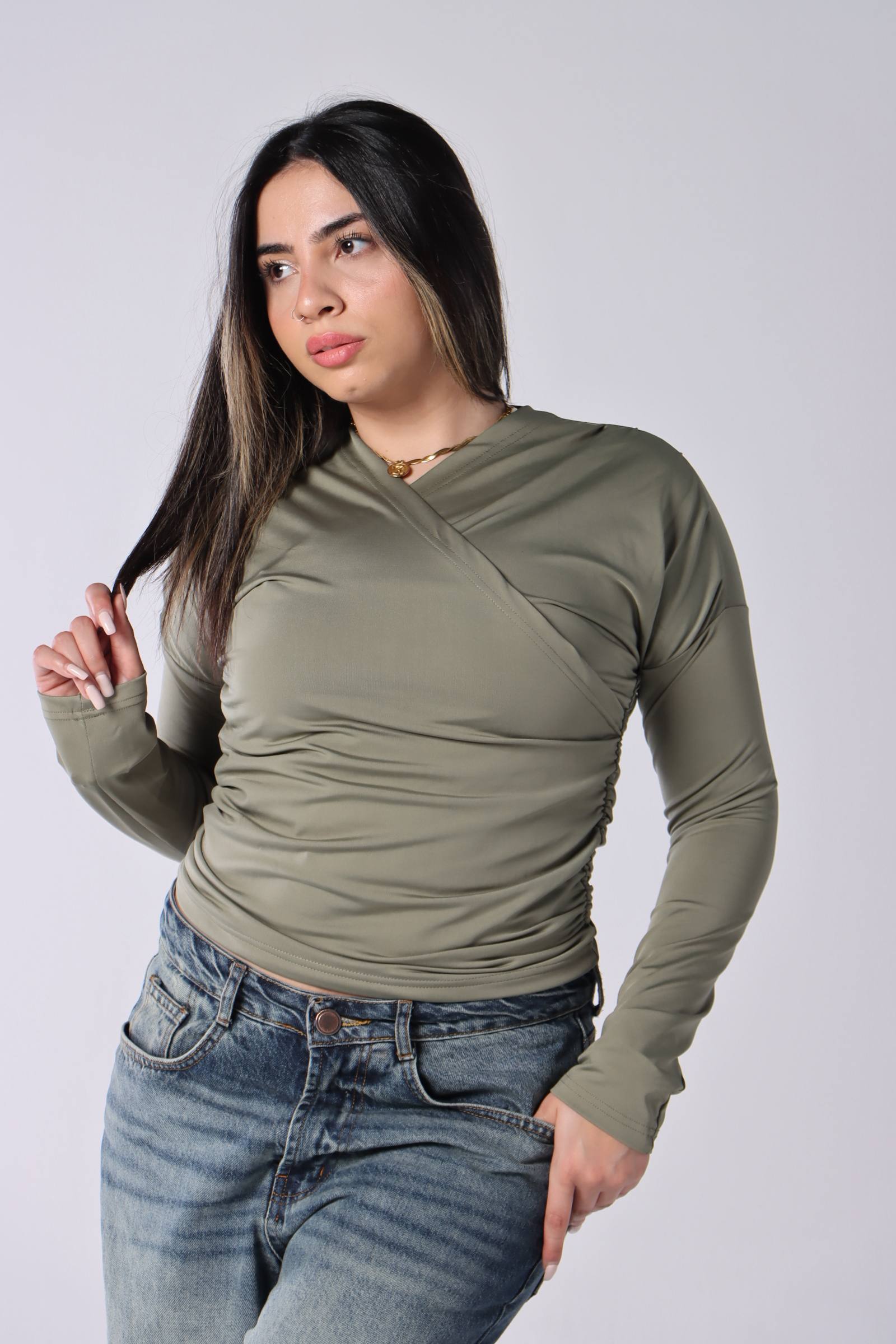 Liora Wrap Top