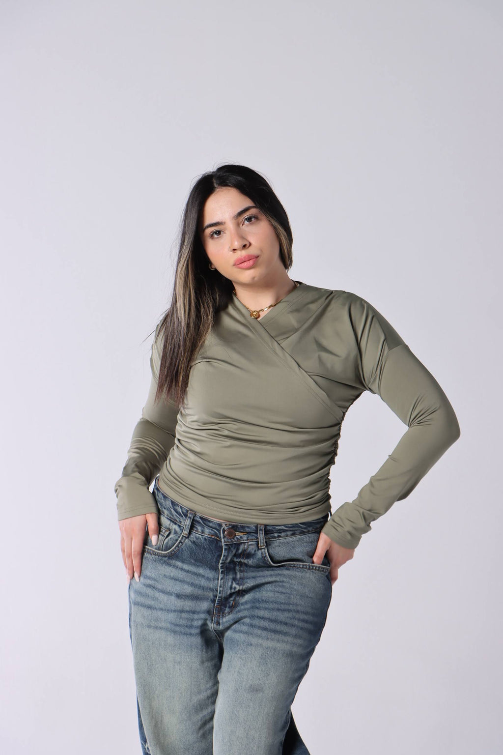 Liora Wrap Top