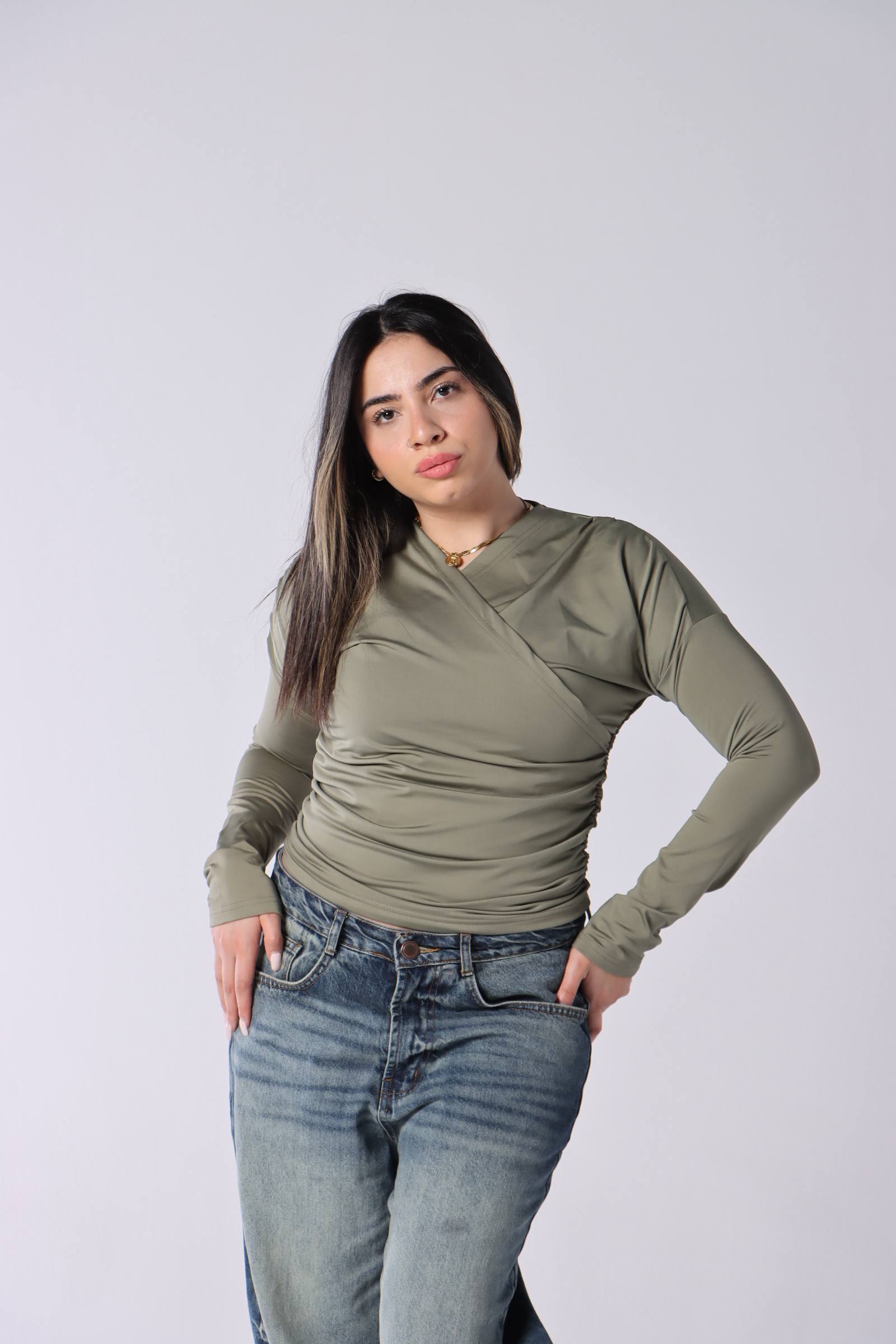 Liora Wrap Top