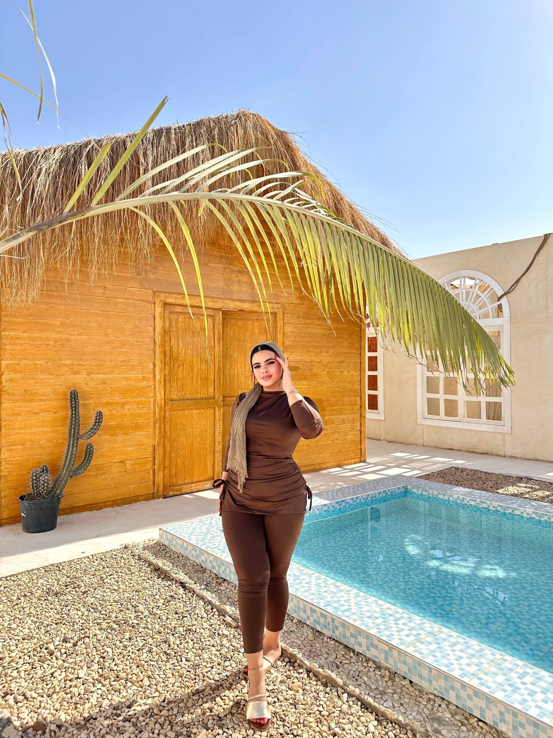 Maris Ruched Modest Swim Set
