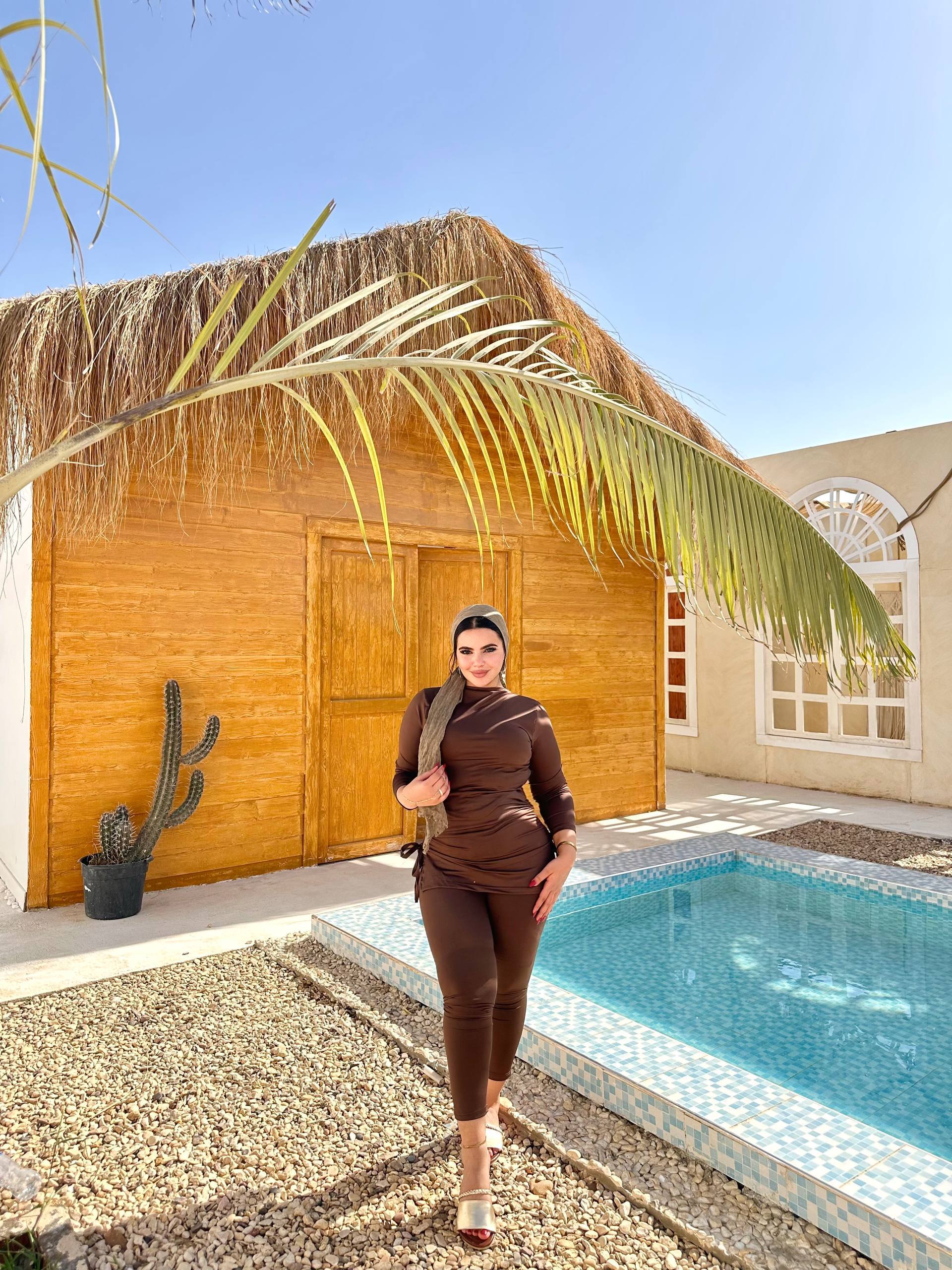 Maris Ruched Modest Swim Set
