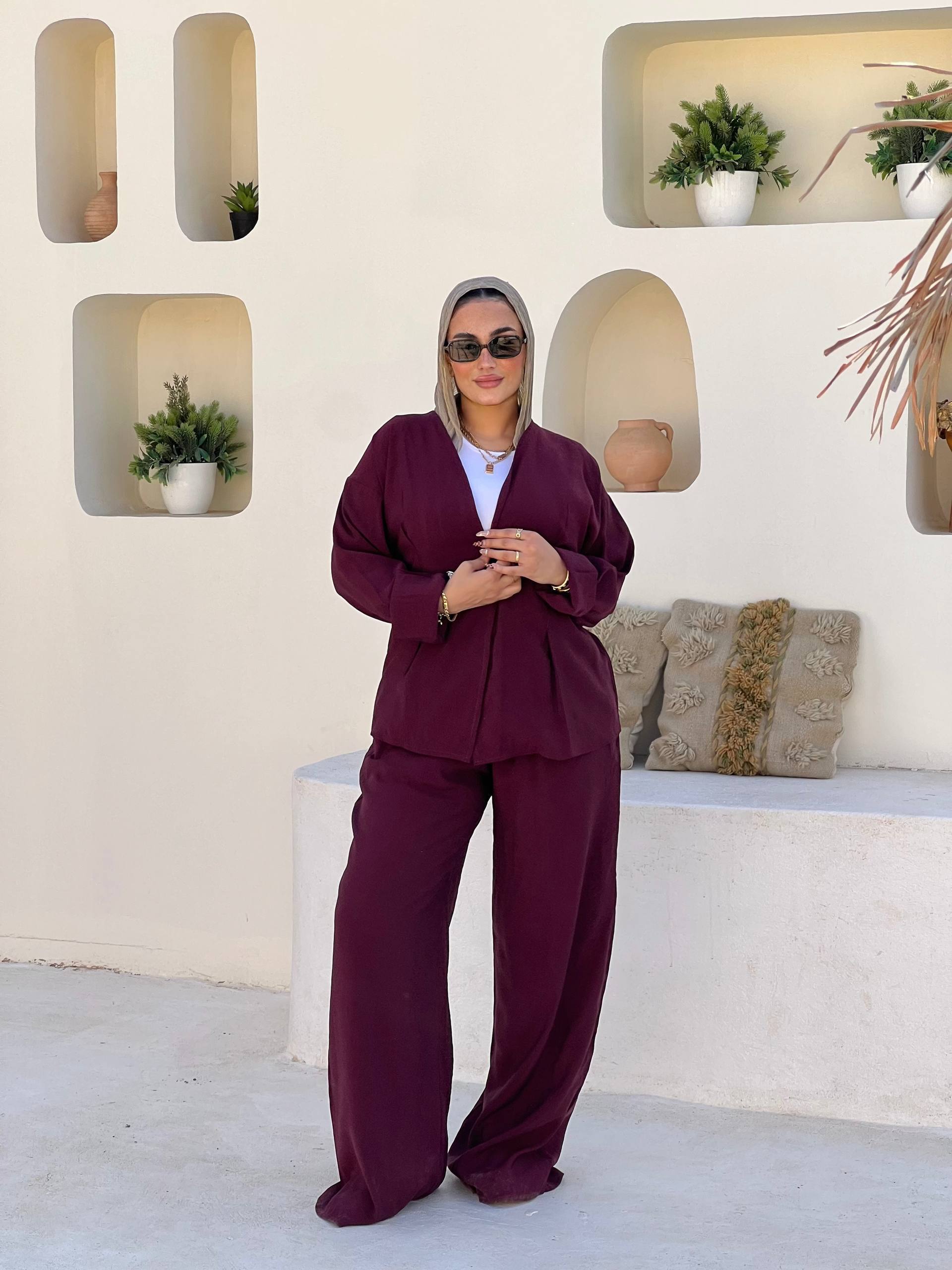 Elara Tailored Set