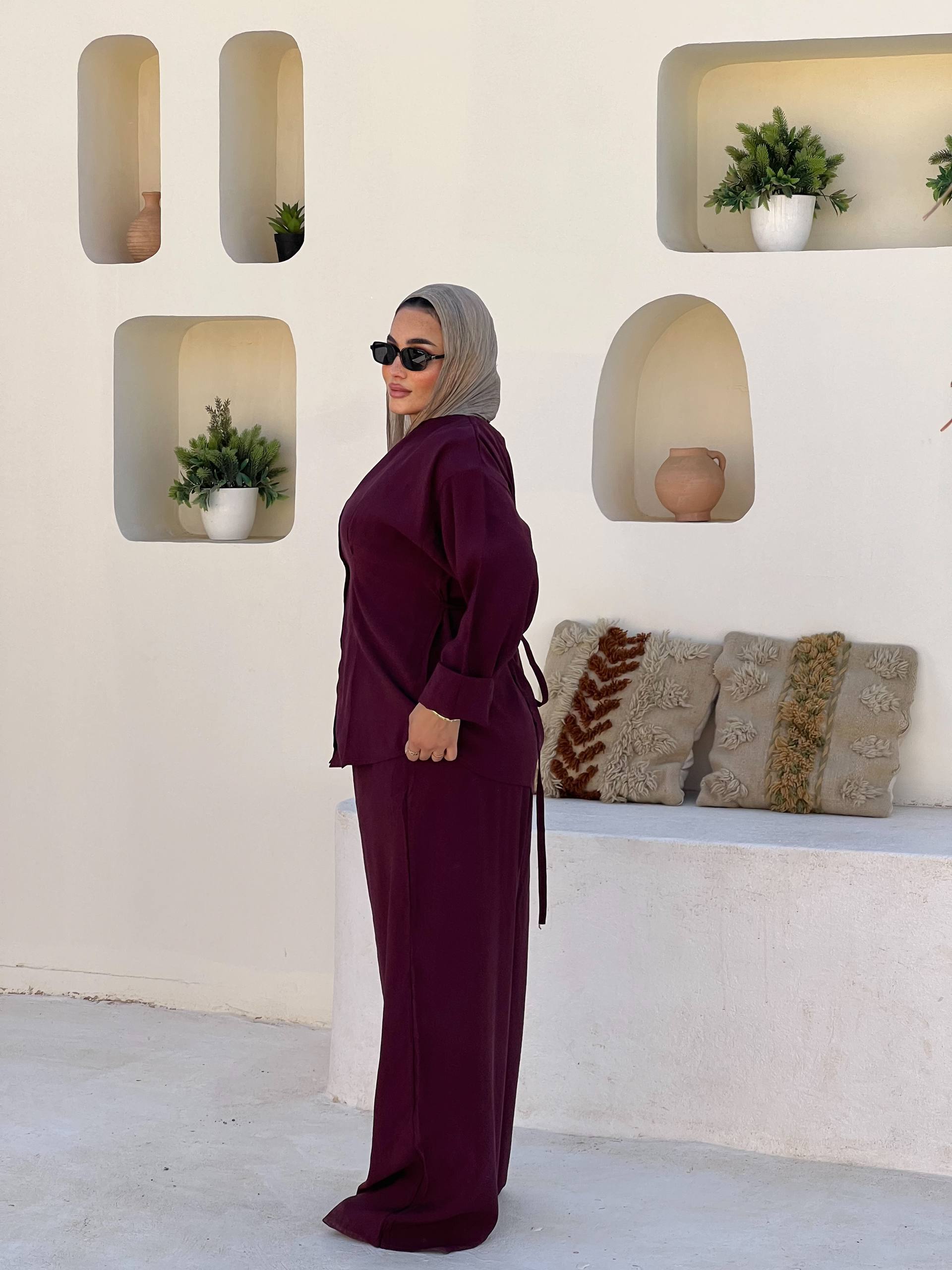 Elara Tailored Set
