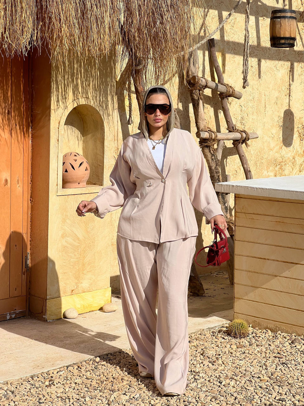 Elara Tailored Set