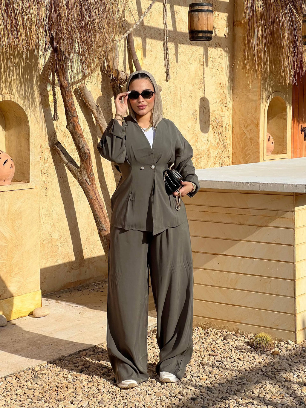Elara Tailored Set