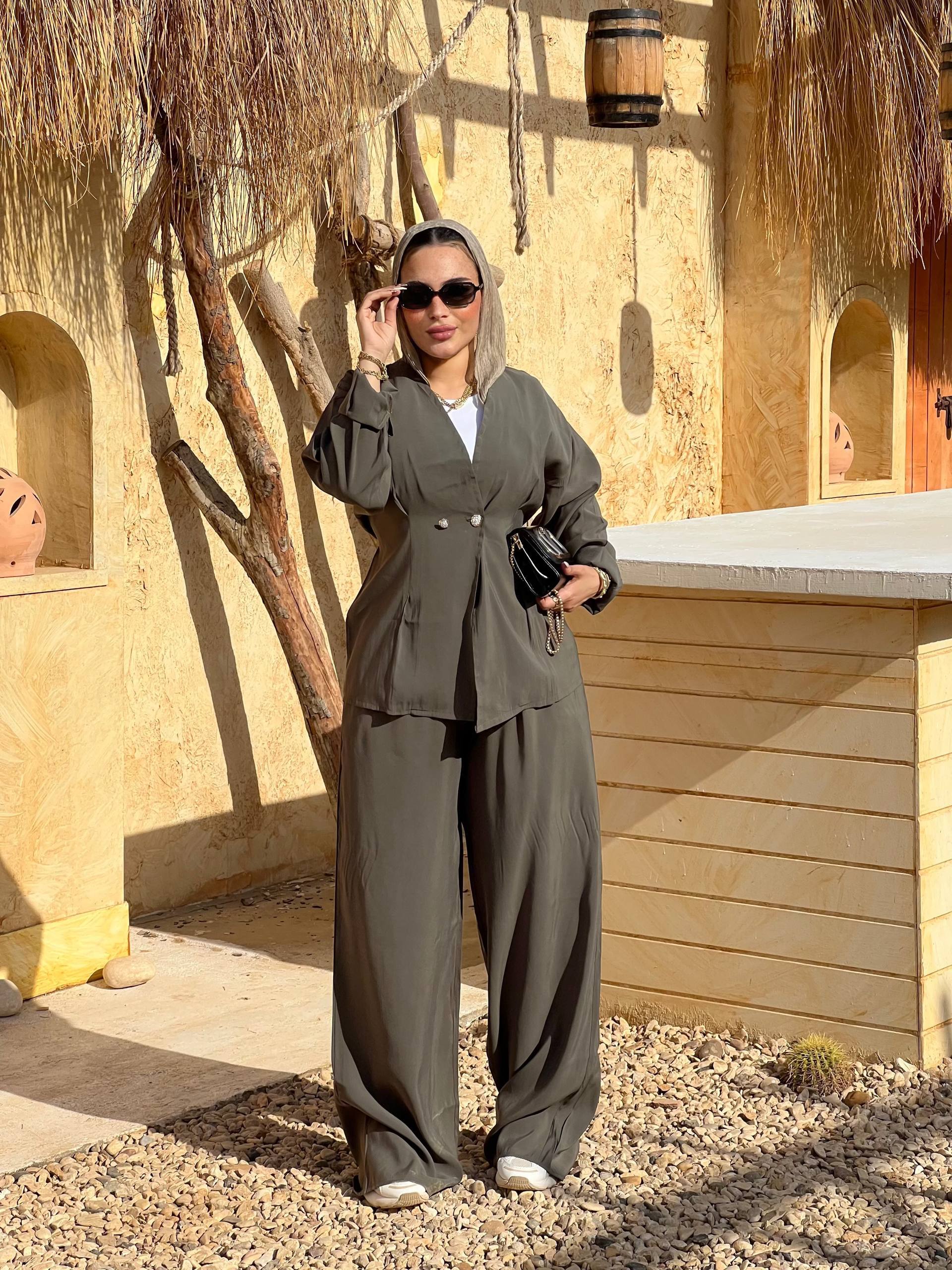 Elara Tailored Set